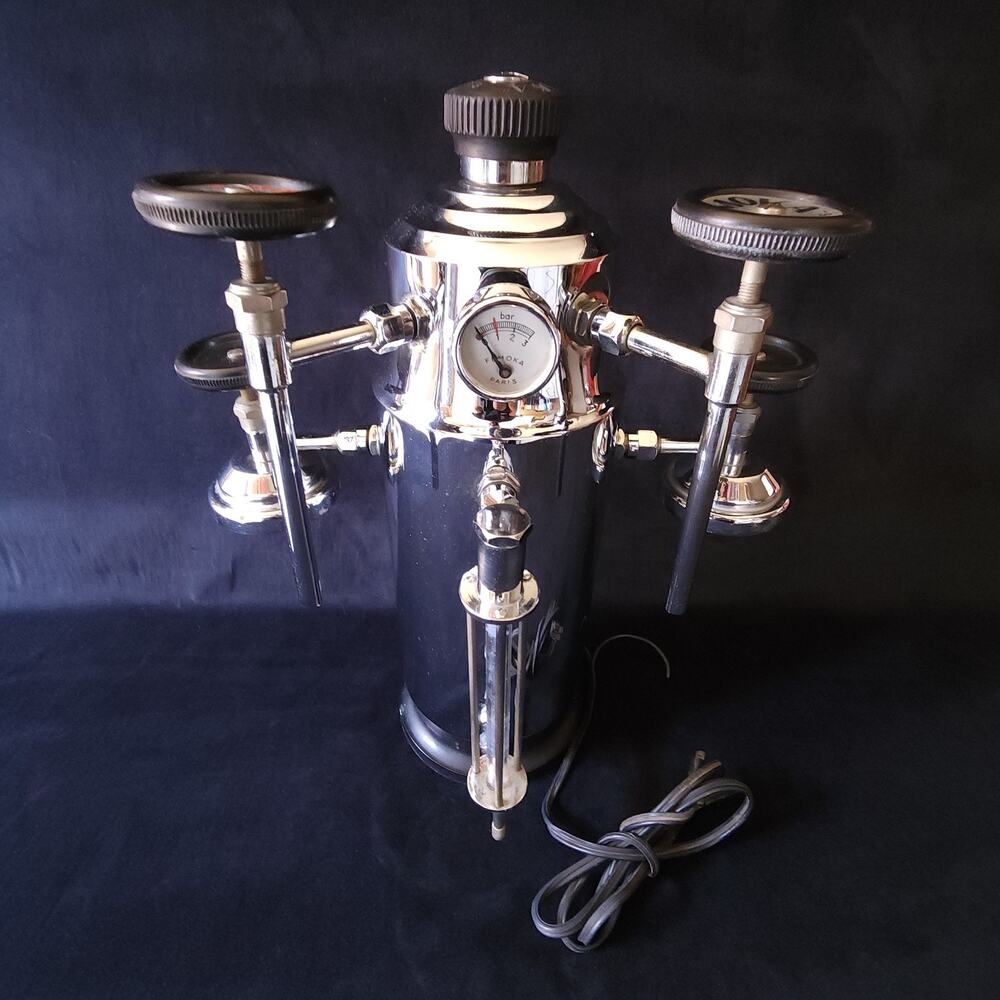 Vintage Femoka Paris Espresso Machine Art Deco Coffee Maker - PARTS REPAIR AS IS